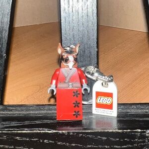 Lego TMNT Ninja Turtles Master Splinter Mini-figure Keychain 850838